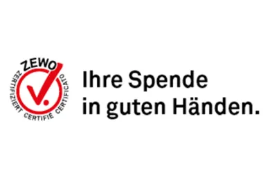 ZEWO – Ihre Spende in guten Händen.