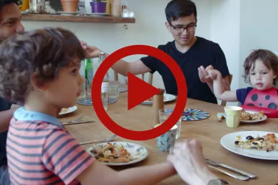 Gastfamilie von «mitten unter uns»