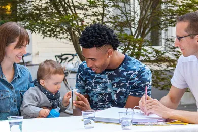 Tandem von mitten unter uns