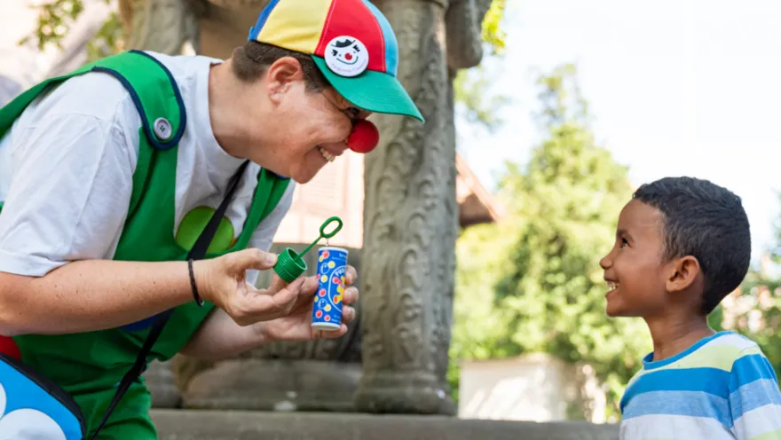 Redcross Clowns am Sommerfest vom Rotkreuz in Zürich 2019