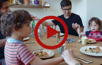 Gastfamilie von «mitten unter uns»